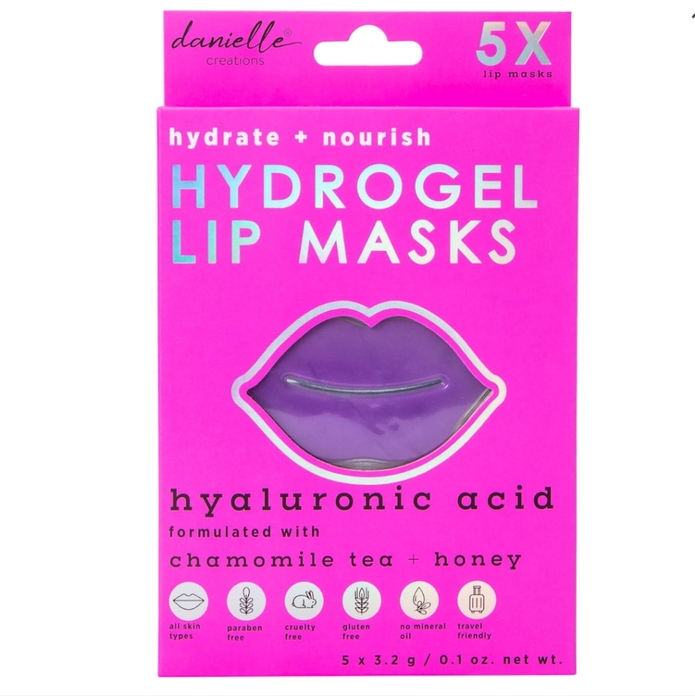 🌺Danielle Creations Hydrating Lip Mask With Hyaluronic Acid Skincare Lip Care